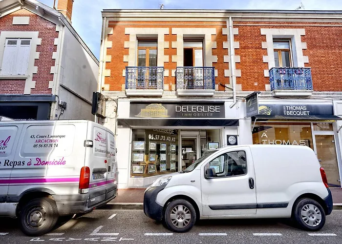 Appartement Duplex T3 Avec Terrasse à 250m De La Plage, Centre - Fr-1-433-130 Arcachon